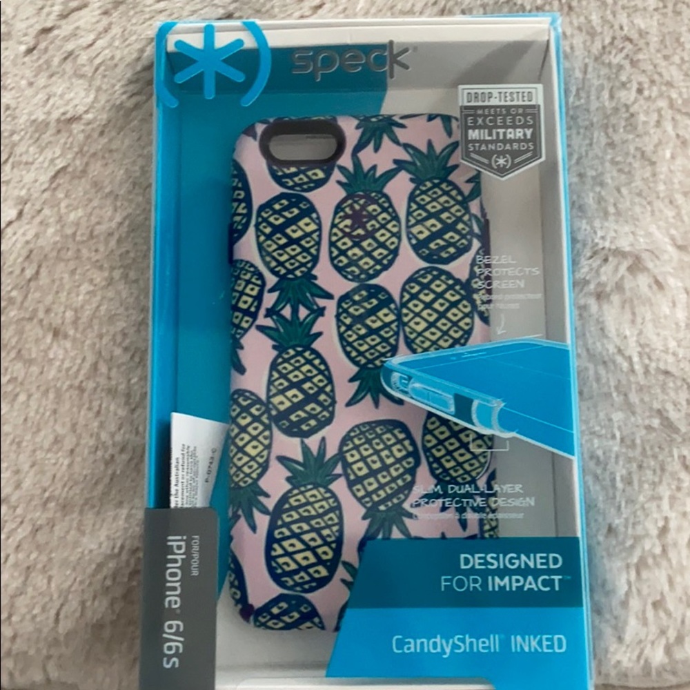 iPhone 6 candy shell speck case.